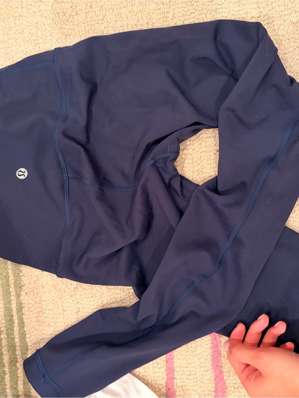 Lululemon Navy Blue Athletic Leggings